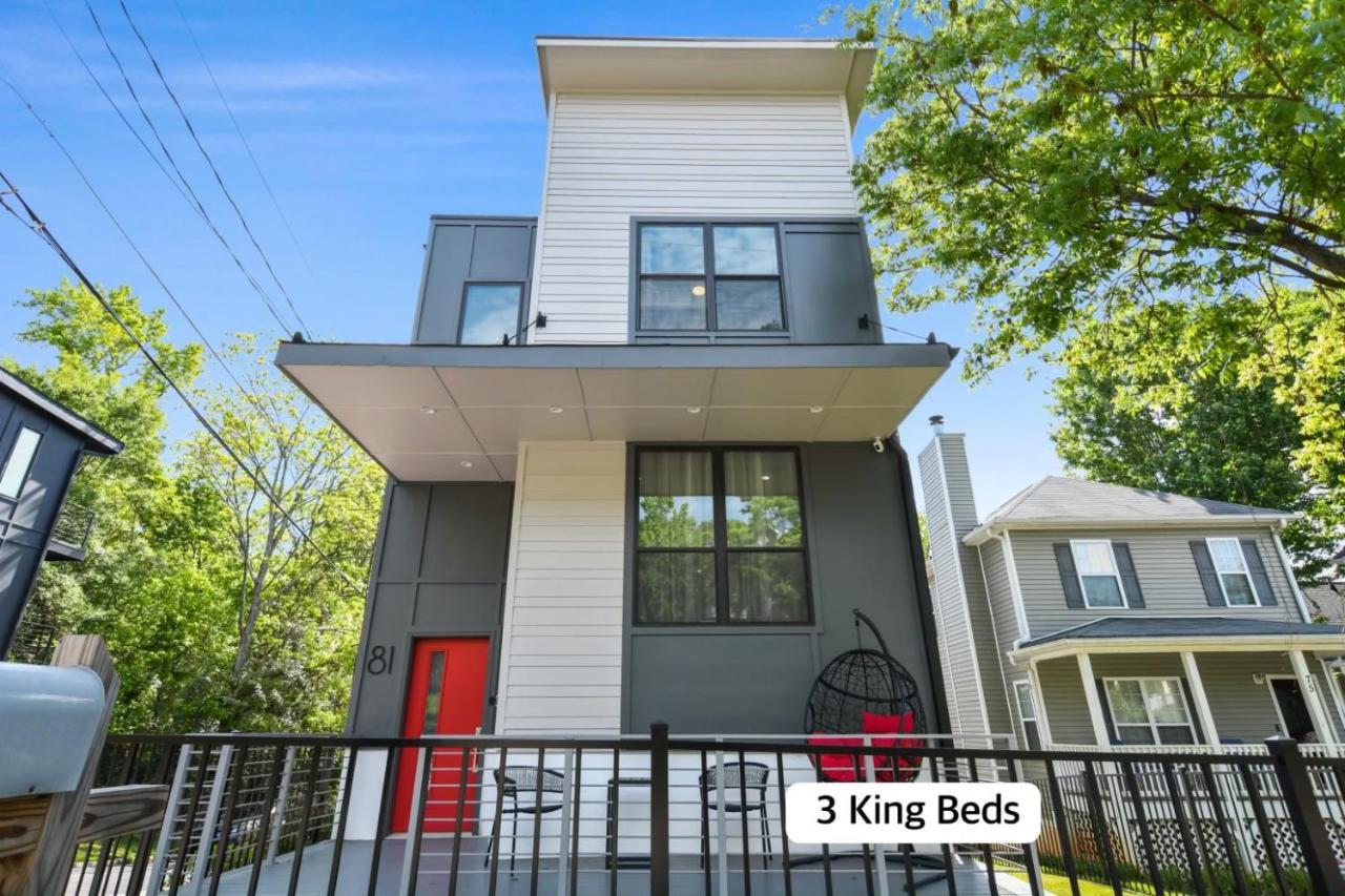 The Red Door - Ultra Modern Atlanta Home - Designedbydom Zewnętrze zdjęcie